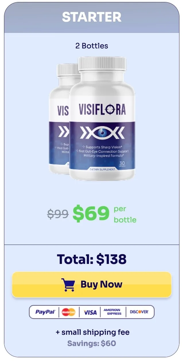 VisiFlora one bottle